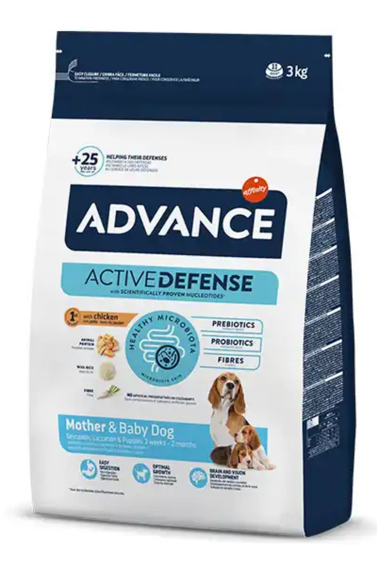 Advance Puppy Initial Hamile ve Yavru Tavuklu Köpek Maması 3 Kg