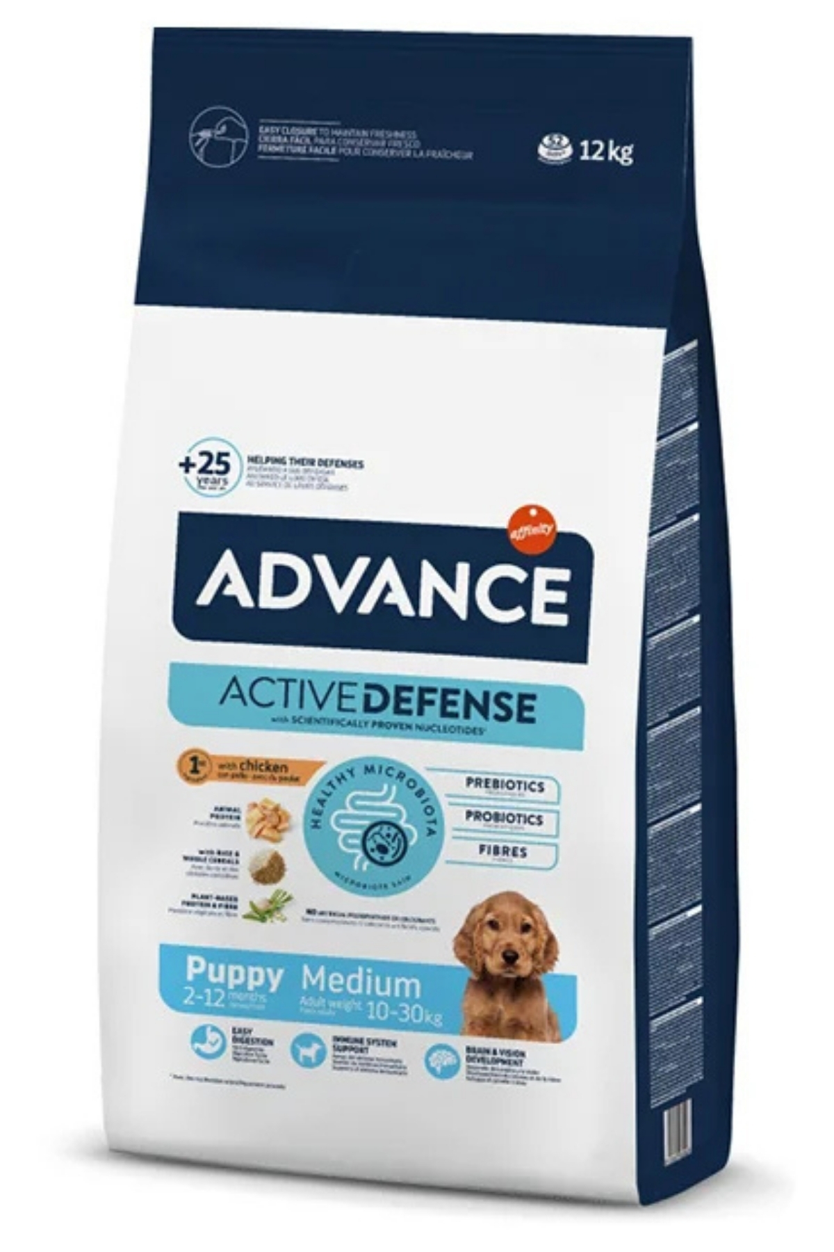 Advance Puppy Medium Tavuklu Orta Irk Yavru Köpek Maması 12 Kg
