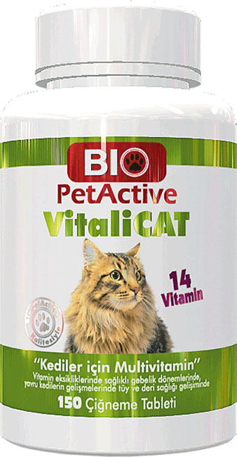 Bio PetActive Vitalicat Multivitamin 150 Tablet