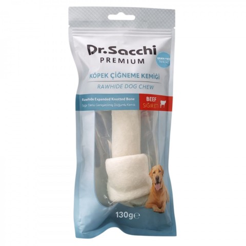 Dr.Sacchi Premium Sığır Etli Sığır Derisi Genişletilmiş Düğüm Kemik Tahılsız Köpek Ödülü 7-8“ 1'li 130 Gr Dr.Sacchi Premium Sığır Etli Sığır Derisi Genişletilmiş Düğüm Kemik Tahılsız Köpek Ödülü 7-8“ 1'li 130 Gr