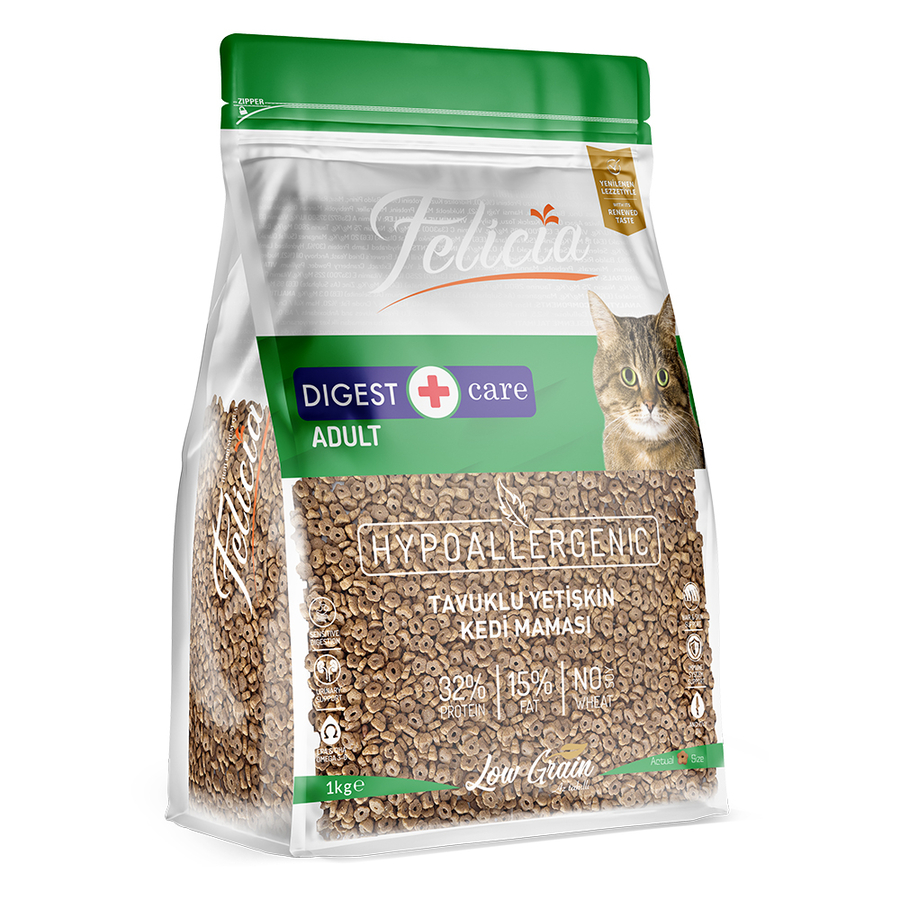 Felicia 5x1 Kg Tavuklu Yetişkin Kedi Maması ( 7 Adet Quik Konserve Kedi Maması Hediye ) SKT 06/26 Felicia 5x1 Kg Tavuklu Yetişkin Kedi Maması ( 7 Adet Quik Konserve Kedi Maması Hediye ) SKT 06/26