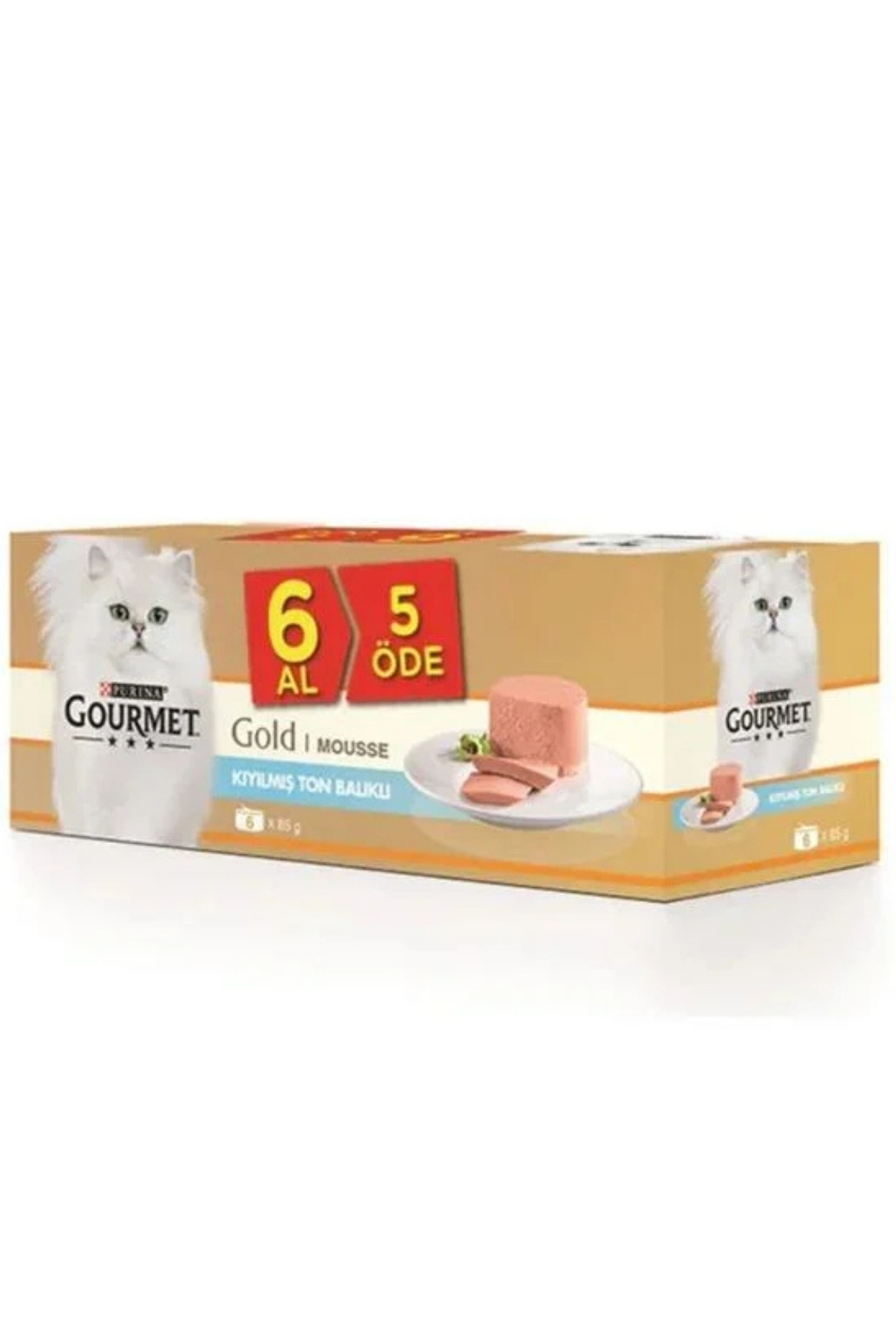 Gourmet Gold Multipack KIYILMIŞ (HİNDİ,TAVUK,SIĞIR,TON BALIĞI) 4 Çeşit