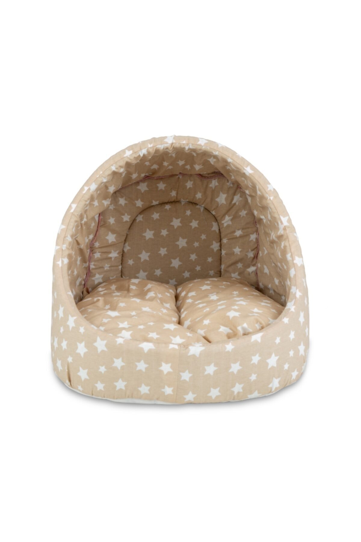 Kahverengi Yıldız Kedi Mağara Ev Yuvası