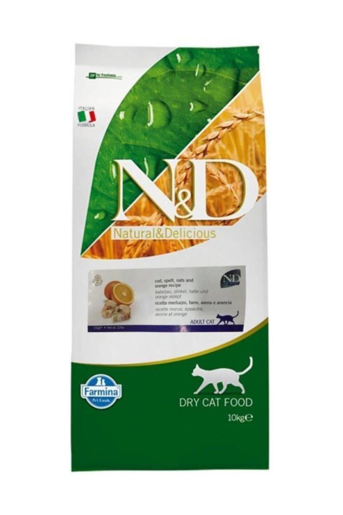 Nd Ocean Ringa & Portakal Adult Tahılsız Kedi Maması 10 Kg