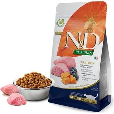 Nd Pumpkin Kuzu Etli Neutered Tahılsız Kedi Maması - 5 Kg
