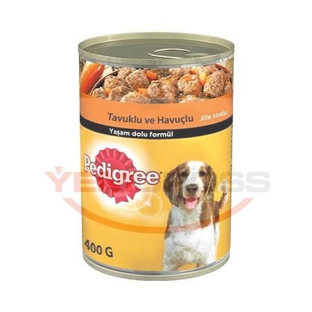 Pedigree Tavuklu Konserve Köpek Maması- 400Gr