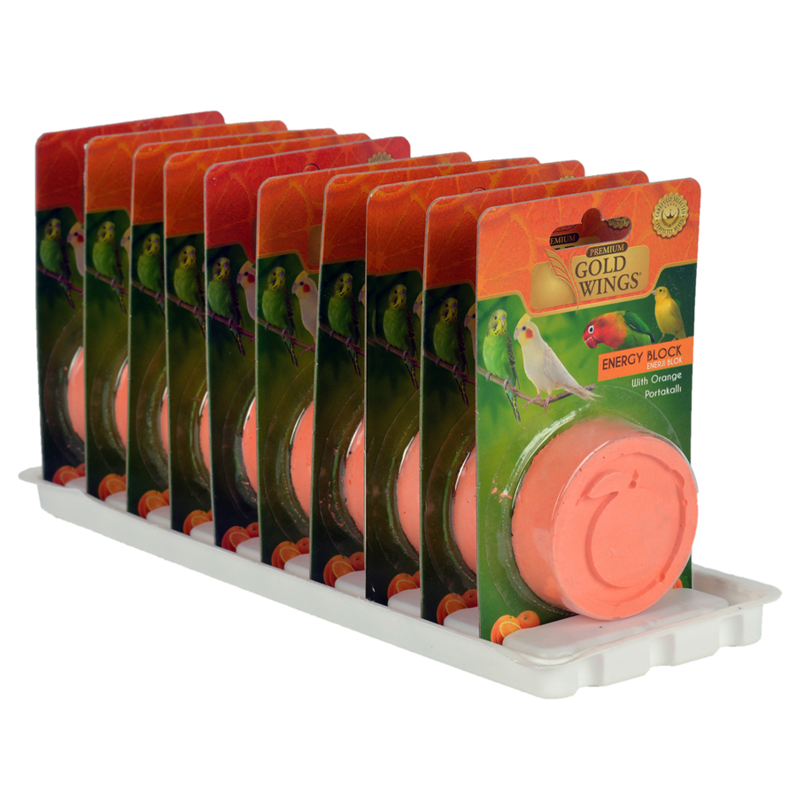 Premium Enerji Bloğu Portakallı 10'lu