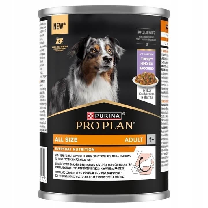 Pro Plan Jöle İçinde Hindili Yetişkin Köpek Konservesi 400gr