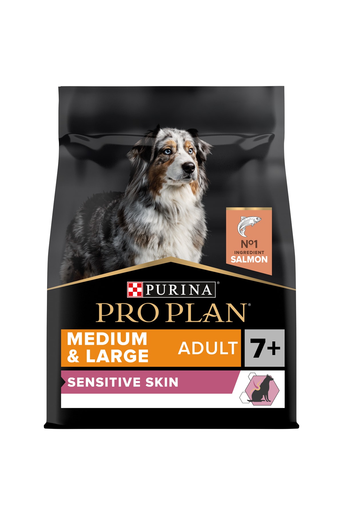 Pro Plan Medium +7 Sensitive Somonlu Yaşlı Köpek Maması 14 Kg