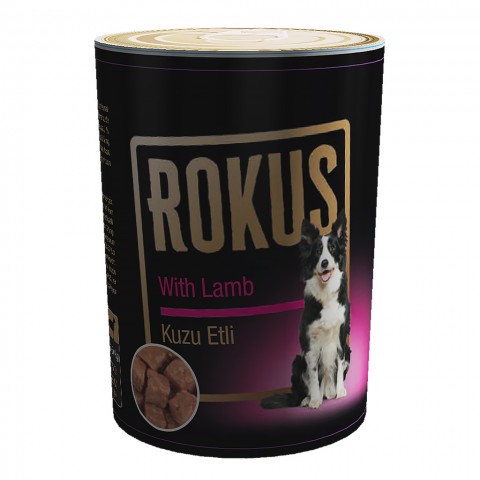 Rokus Kuzu Etli Köpek Konservesi 410g Rok240410lbadl1 Rokus Kuzu Etli Köpek Konservesi 410g Rok240410lbadl1