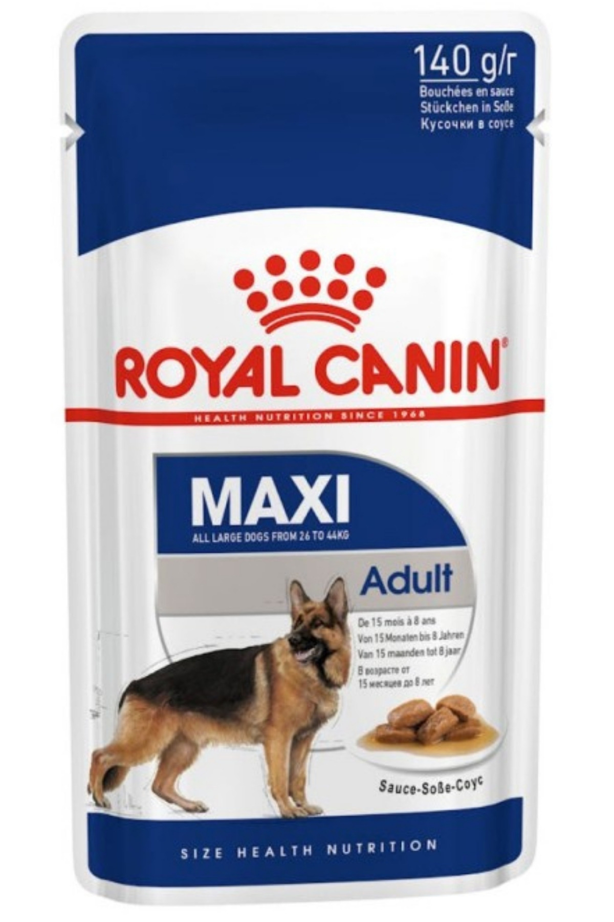 Royal Canin Maxi Adult Büyük Irklar için Yaş Köpek Maması 140 Gr