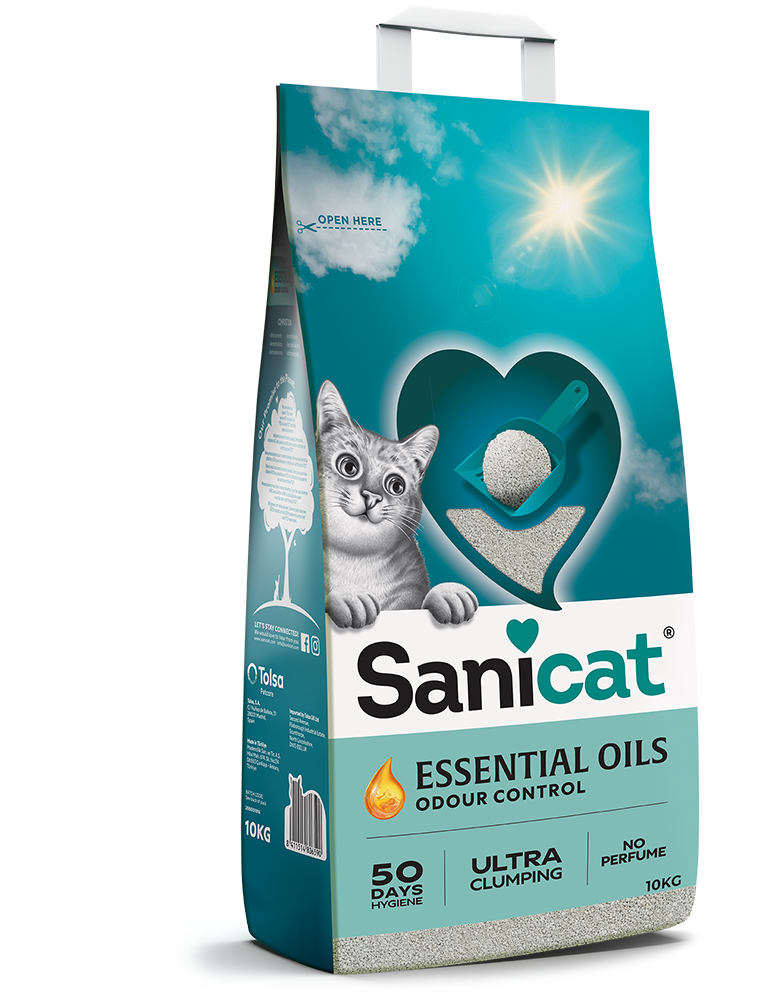 Sanicat Essential Oils Yasemin Kokulu Kedi Kumu 10 Kg