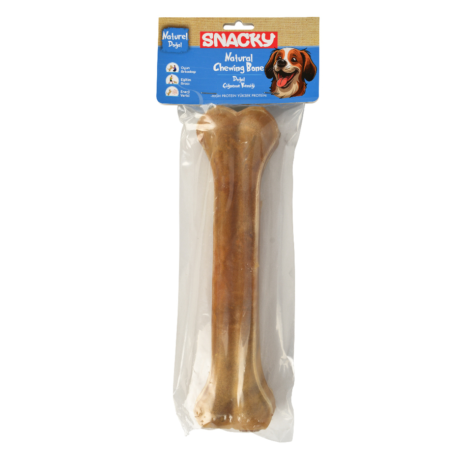 Snacky Nat. Köpek Çiğneme Kemiği 25cm *270g *10 Paket