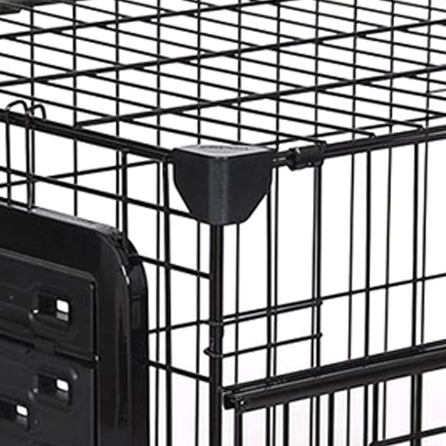 Tel Köpek Kafesi Plastik Köşebent 4 Parça Tel Köpek Kafesi Plastik Köşebent 4 Parça