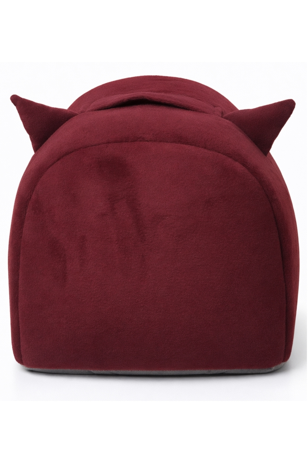 Trompet's Bordo Kulaklı Yıkanabilir Kedi ve Köpek Yatağı