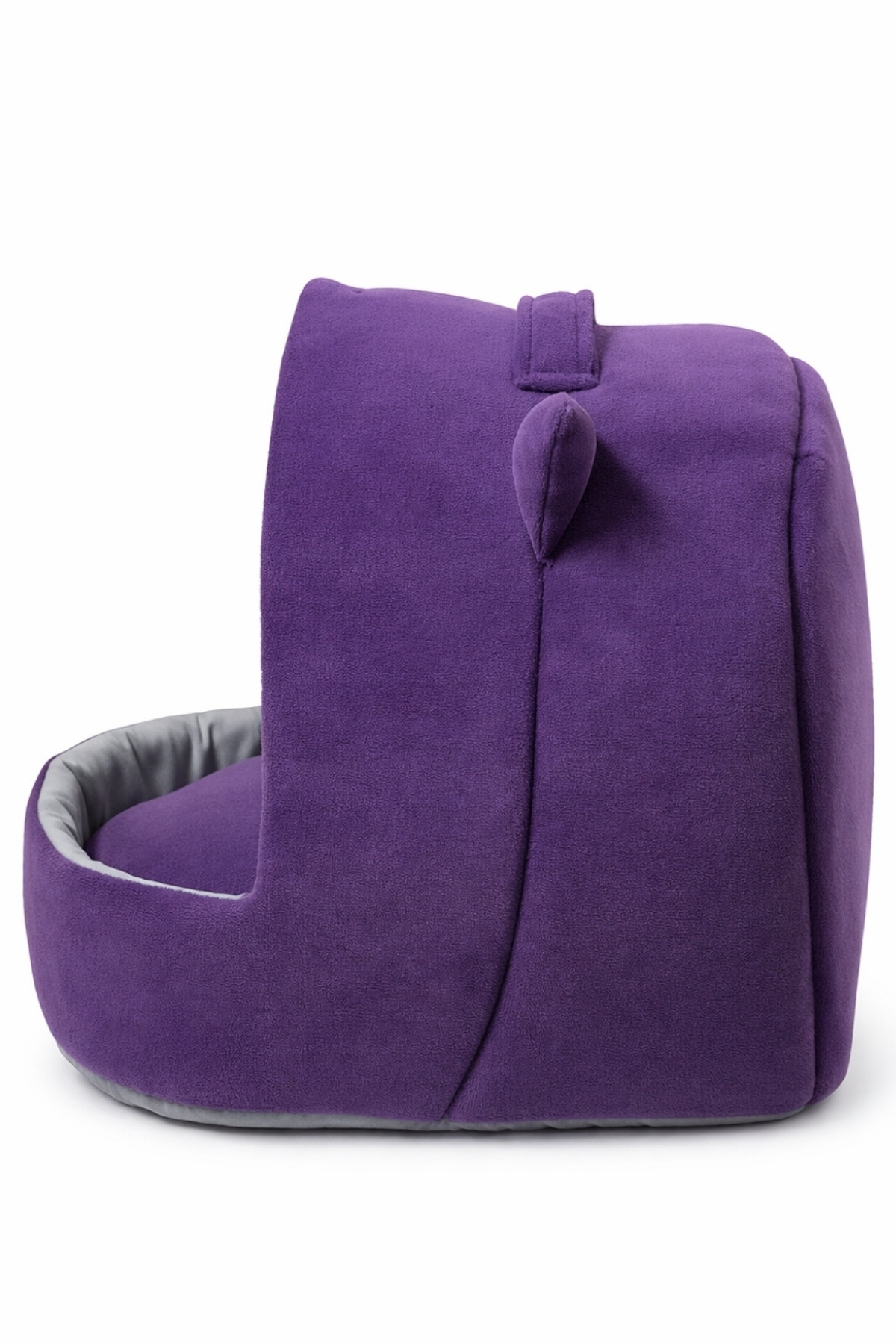 Trompet's Mor Kulaklı Yıkanabilir Kedi ve Köpek Yatağı