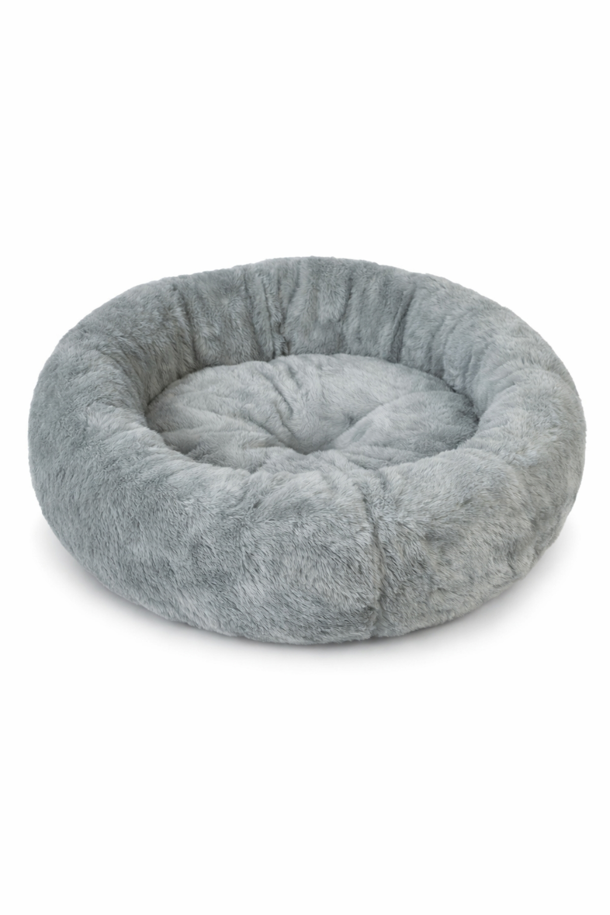 Trompet's Pufy Gri Simit Kedi ve Köpek Yatağı 60x60 Cm