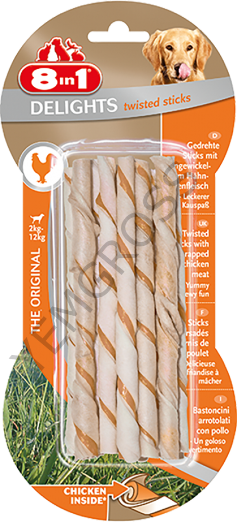8IN 1 DELIGHT TWISTED STICKS T661594