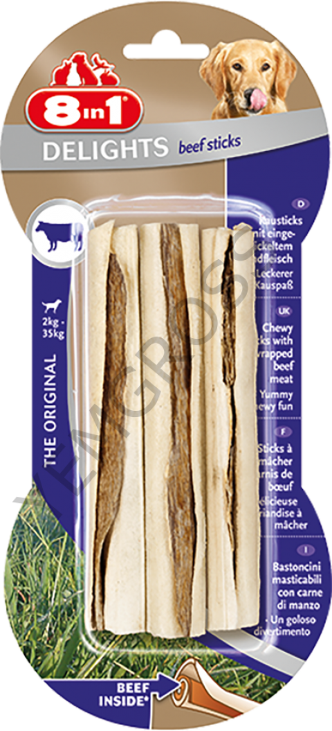 8IN1 BEEF DELIGHT STICKS T661576