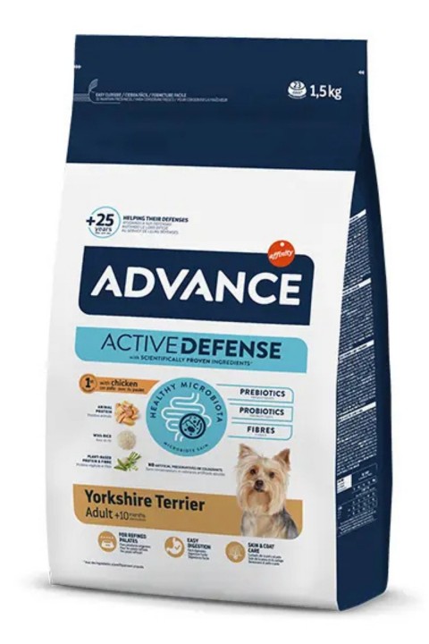 Advance Yorkshire Terrier Tavuklu Köpek Maması 1,5 Kg