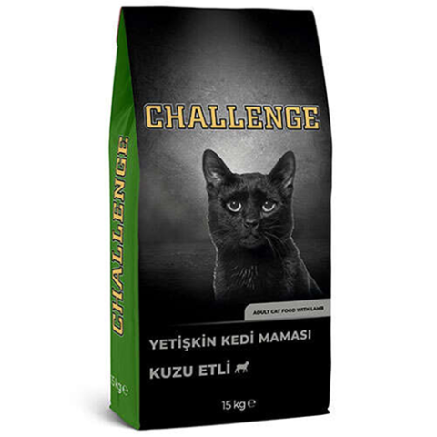 Challenge Kuzu Etli Yetişkin Kedi Maması 15 Kg ( KARGO ALICIYA AİTTİR )