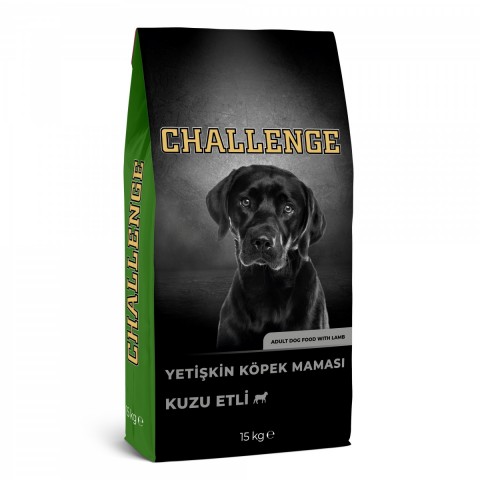 Challenge Kuzulu Yetişkin Köpek Maması 15 Kg ( 4 Adet Quik Konserve Hediye )