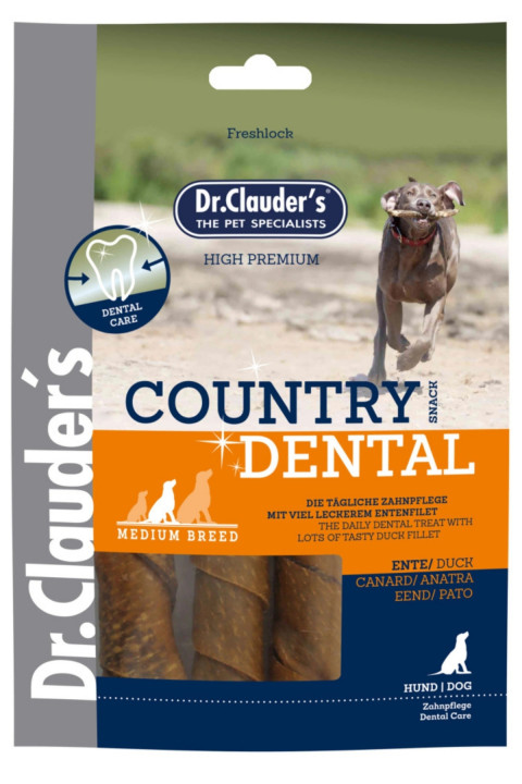 Dr. Clauder Dr.clauder's Country Dental Ördekli Köpek Ödül Maması 120 gr M