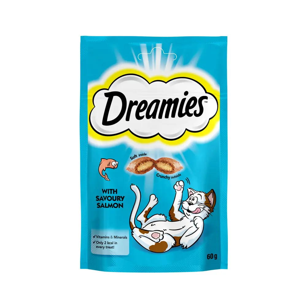 Dreamies Kedi Ödül ( 4 Çeşit Tavuk,Somon,Peynir,Ördek )