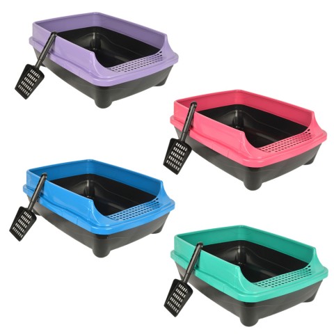 Flip Açık Lüx Kedi Tuvaleti Küçük - 4 Adet