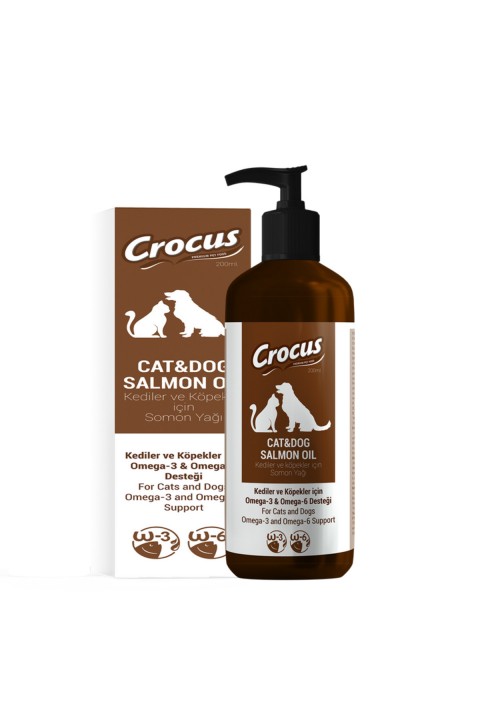 Crocus Kedi Köpek Somon Yağı 200 Ml