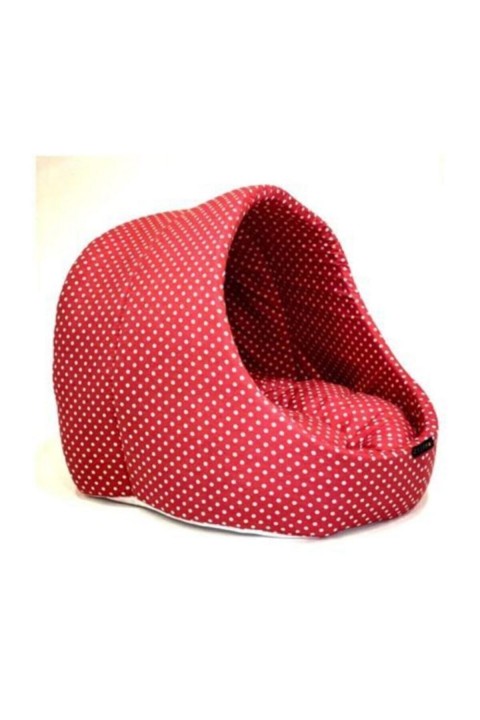 Kırmızı Kedi Mağara Yuvası Ev Yıldızlı Mağara