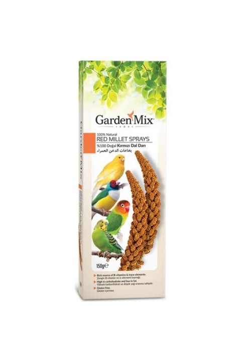 Gardenmix Platin Kırmızı Dal Darı