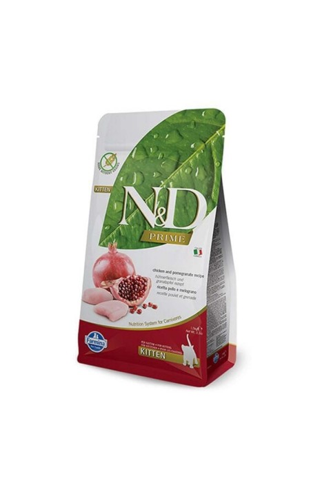 Nd Prime Tavuk & Nar Kitten Tahılsız Kedi Maması - 1.5 Kg