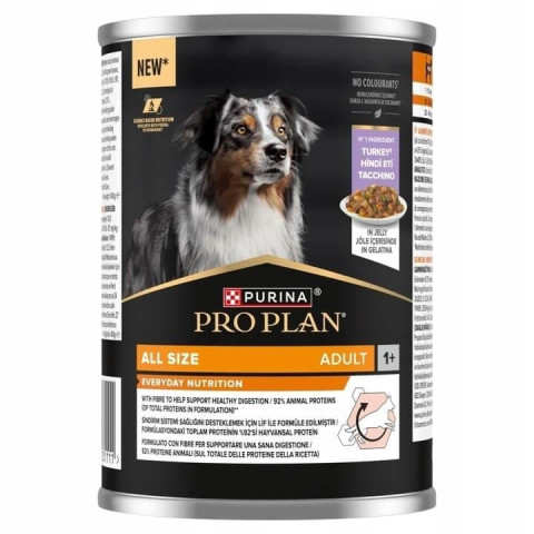 Pro Plan Jöle İçinde Hindili Yetişkin Köpek Konservesi 400gr