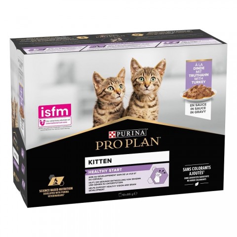 Pro Plan Pouch Hindili Yavru Kedi Yaş Maması 85 gr