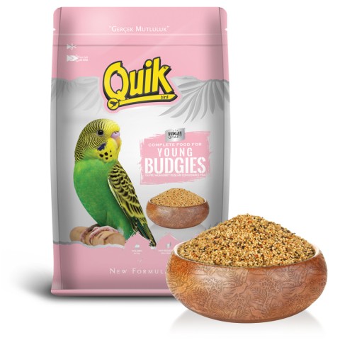 Quik Junior Yavru Muhabbet Yemi 400gr 12'li & Quik Muhabbet Yemi 400 gr 12'li