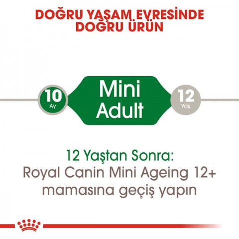 Royal Canin Mini Adult Küçük Irk Yetişkin Yaş Köpek Maması 85 Gr