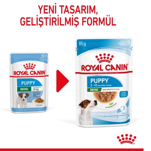 Royal Canin Mini Puppy Küçük Irk Yavru Köpek Yaş Maması 85 Gr