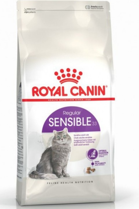 Royal Canin Sensible 33 Hassas Sindirim Sistemli Kediler İçin Yetişkin Kedi Maması 10kg