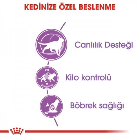 Royal Canin Sterilised 7+ Kısırlaştırılmış Yaşlı Kedi Maması 1,5 Kg