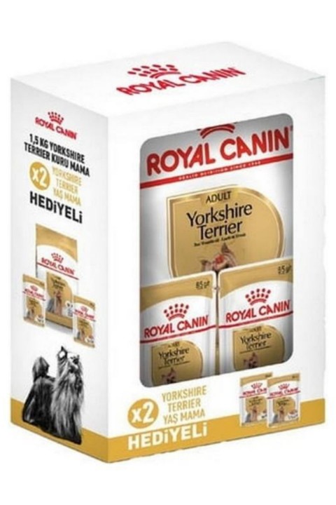 Royal Canin Yorkshire Terrier Bundle Adult Yetişkin Köpek Maması 1,5 Kg