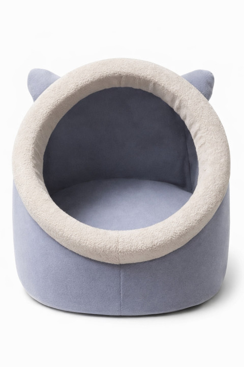 Trompet's Gri Kulaklı Alaska Kedi ve Küçük Irk Köpek Yatağı