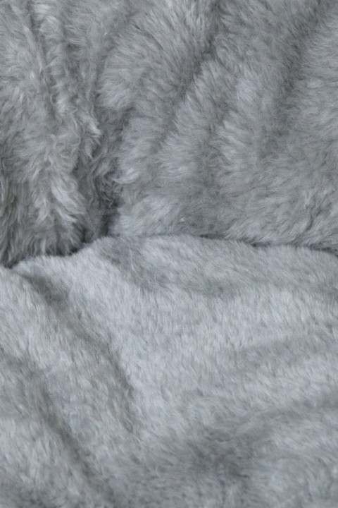 Trompet's Pufy Gri Simit Kedi ve Köpek Yatağı 60x60 Cm