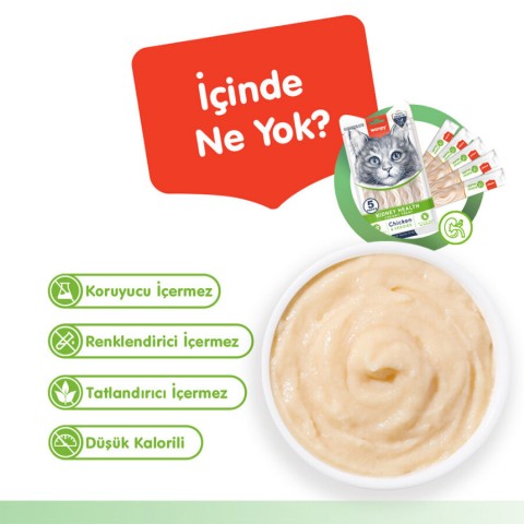 Wanpy Kidney Health Tavuk&Sebze 12'li-F.Krema Ödül 5x14gr