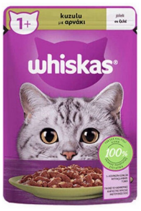 Whiskas Pouch ( 3 Çeşit Somon,Kuzu,Sığır )