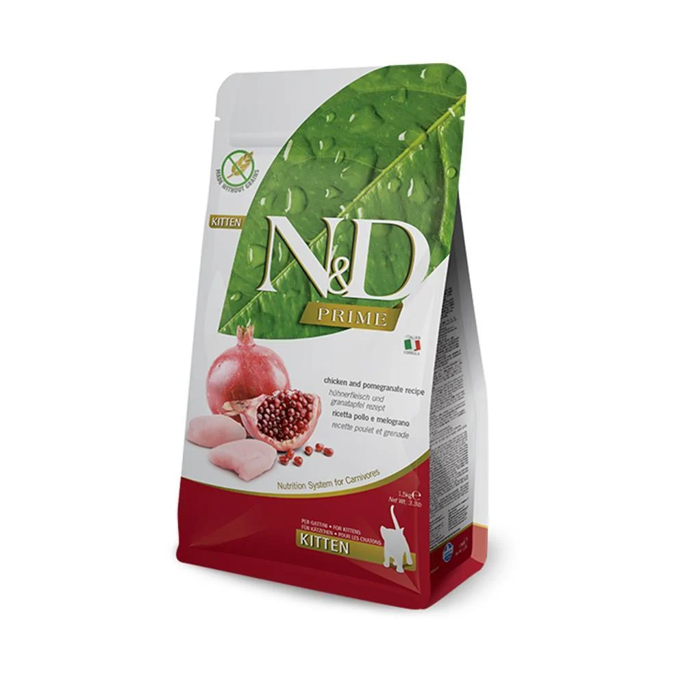 ND Prime Kitten Tavuk Ve Narlı Yavru Kedi Maması 10 Kg